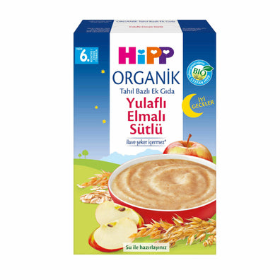 Hipp Organik İyi Geceler Yulafli Elmali Ek Gıda 250 G